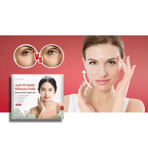 anti-Wrinkle face pads flexible and soft anti wrinkle silicone patch Skin Whitening Facial Mask