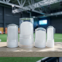 Déodorant en stick personnalisable en pierre d'alun minérale naturelle, option d'emballage éco-responsable sans plastique
