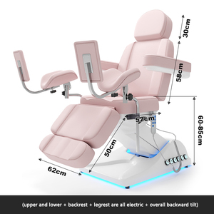 Multifunction Electric Medical Beauty <b>Bed</b> Adjustable Facial Spa Treatment Chair for Aesthetic Clinic Salon - Product Image 6