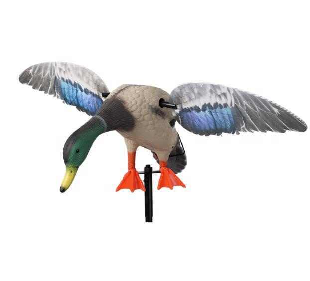 High Quality Hunting Plastic Flying Shooting Mallard 3D Motorized Duck Motor Spinning Wing Duck Decoys Motion for Garden