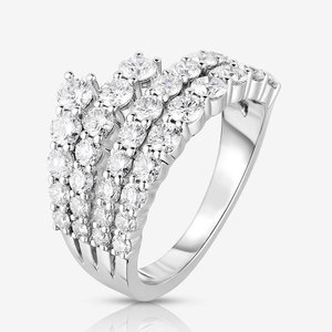 Anello a Onda Impilabile per Donne, Gioiello da Dito Romantico e alla Moda - Product Image 1