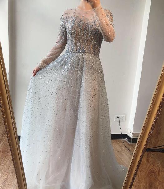 Elegant Styles for Business Buyers: Premium grey and gold dress Collection