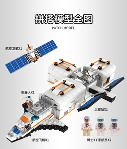 Nuovo Arrivo: Set di Costruzioni Stazione Spaziale da 732 Pezzi, Blocchi da Costruzione Guerre Stellari - Product Image 4