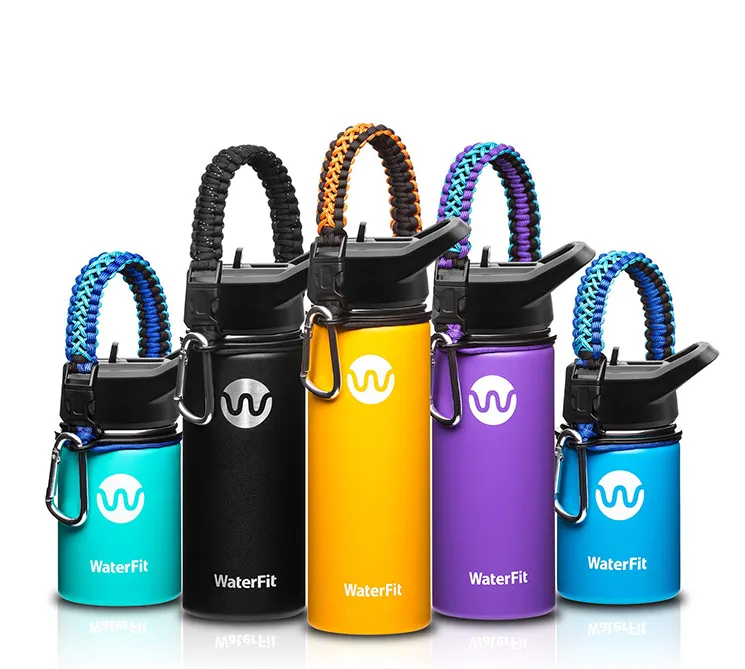 oem custom 250 ml 500 ml big stainless steel metal sport wide mouth water bottles thermal flask