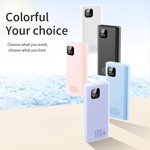 พาวเวอร์แบงค์ TikTok 100W PS-502 แบบหล่อขึ้นรูป ความจุ 100000 มิลลิแอมป์ รองรับ PD ชาร์จเร็วสองทาง พร้อมหน้าจอแสดงผลดิจิตอล ชาร์จด้วยพลังงานแสงอาทิตย์ - Product Image 4