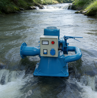 15kW Wasserturbine zur Stromerzeugung Freienergie-Generator Schwungradmaschine 60kW Mikro-Wasserkraftgenerator Wasserturbine