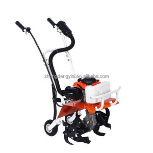 Agricultural Small Multi-functional Gasoline Hand-held <b>Cultivated</b> Land Loosening Machine Rotary Tiller Micro-tiller - Product Image 1
