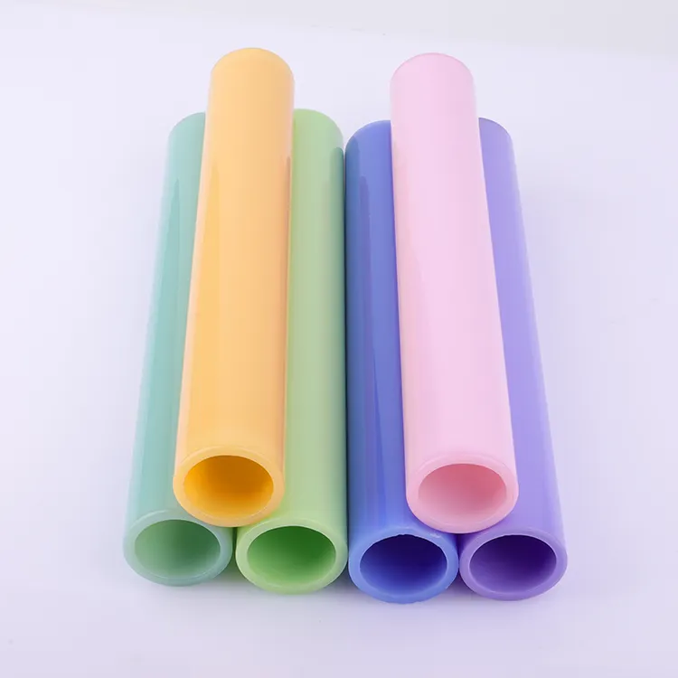 Colorful Glass Smoking Tube Borosilicate Glass Tubes For Sale Factory Custom Glass Pipe