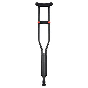 Dirancang untuk orang cacat aluminium Aloi Tinggi lengan bawah dapat disesuaikan dukungan kaki untuk rehabilitasi fraktur kruk ganda - Product Image 4