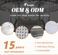 Tissu de matelas jacquard tricoté résistant à l'eau avec fibres rafraîchissantes pour la maison, directement de l'usine