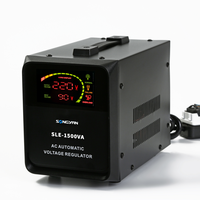 Régulateur de tension numérique automatique 5000VA pour usage domestique, stabilisateur de tension haute puissance pour climatiseur et réfrigérateur
