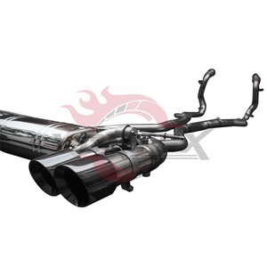 Escape Trasero Vortex de Acero Inoxidable con Válvulas para BMW F15 X5M X6M 4.4T V8, Silenciador Deportivo con Puntas Cuádruples Negras Recubiertas - Product Image 4