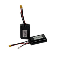 أيون الليثيوم الأسطواني 2S 6S av V mAh 10C fppc أيون الليثيوم قابلة لإعادة الشحن مع موصل XT30 عروض الضوء