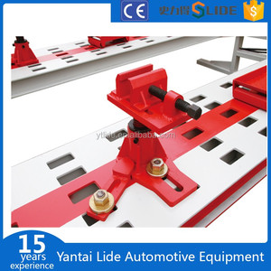 Machine de redressage de châssis SLD pour réparation de carrosserie automobile avec plateforme large et poulies inférieures - Product Image 2