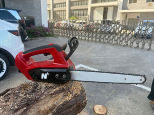 Nplus Bán Hàng Trực Tiếp Trọng Lượng Nhẹ Công Suất Cao Mịn Cắt Lithium Chuỗi Saw Không Dây Chuyên Nghiệp Gỗ Cắt Điện Cưa - Product Image 4