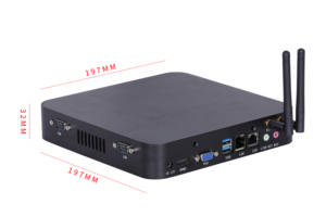 ELSKY MINI PC Alder Lake-N N100 N97 Realtek ALC897/662 HD DDR4 SODIMM 16GB Key-M M.2 2280/2242 WIN10/11 pc komputer mini - Product Image 2