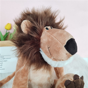 Juguetes de Peluche de Animales del Bosque, León, Tigre, Mono, Elefante, Regalos de Cumpleaños, Rellenos de Algodón PP, 31-50cm, Unisex, en Stock - Product Image 4