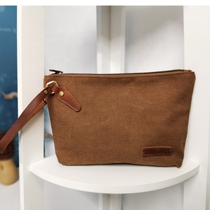 Top qualità di vendita calda di Lusso Su Ordinazione di trucco borsa Da Viaggio, Sacchetto Cosmetico, borsa di tela - Product Image 3