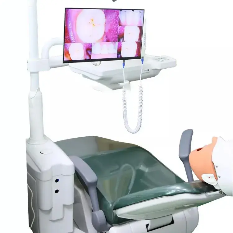 Monitor gigi 21.5 inci HD, kamera oral Intra gigi 5g kamera intraoral nirkabel 13MP Wifi 2 in 1 komputer pemindai kamera gigi