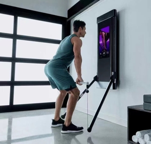 Équipement de fitness professionnel de haute qualité, intelligent, multifonctionnel, en acier, pour la maison et le commerce, écran tactile HD 24 pouces pour salle de sport - Product Image 4