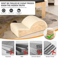 Correcteur de posture en chêne économique pour la maison et les salles de sport professionnelles – Correction de la posture