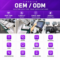 Système de point de vente tout-en-un, écran tactile 15,6 pouces, Intel Core I5 3e génération, 4 Go de RAM, 64 Go, imprimante de reçus 58 mm 80 mm, Windows 10