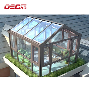 Alliage d'aluminium 4 saisons spécial jardin balcon luxe électrique mobile extensible Sunrooms Glass House Sunnyjoy Sunroom - Product Image 3