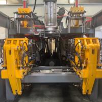 Machine de soufflage par extrusion entièrement automatique pour bidons en plastique HDPE de 20 L, pour bidons d'huile lubrifiante chimique