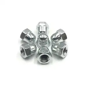 Hexagon Domed Cap Nuts DIN 1587 Plain Finish In Metric Thread M3-M36,hex domed lock cover nuts cover dome nut