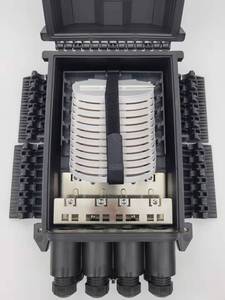 กล่องต่อสายไฟเบอร์ออปติก FTTh fttx 16 24 48 96 144 288 คอร์ กล่องเชื่อมต่อสายไฟเบอร์ กล่องปิดผนึกสายไฟเบอร์ออปติก กล่องปลายทางไฟเบอร์ออปติก - Product Image 4