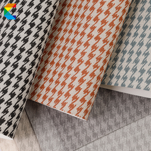 Decoración de Interiores, Papel Tapiz Personalizado con Patrón de Pata de Gallo <span class=keywords><strong>para</strong></span> Proyectos Hoteleros, Papel Tapiz de PVC Impermeable y Duradero, Revestimiento de Pared de Vinilo con Respaldo de Tela - Product Image 6