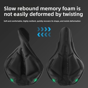 TOSUOD Unisex Adults Bicycle Cushion Cover Super Soft Mountain Bike Lycra Thickened Waterproof Accessories - Product Image 5