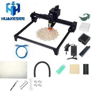 HUAKESEE H 5 60w Desktop CNC 3D machine engrave lazer portable diy laser engraving machinery oil dust filter machine