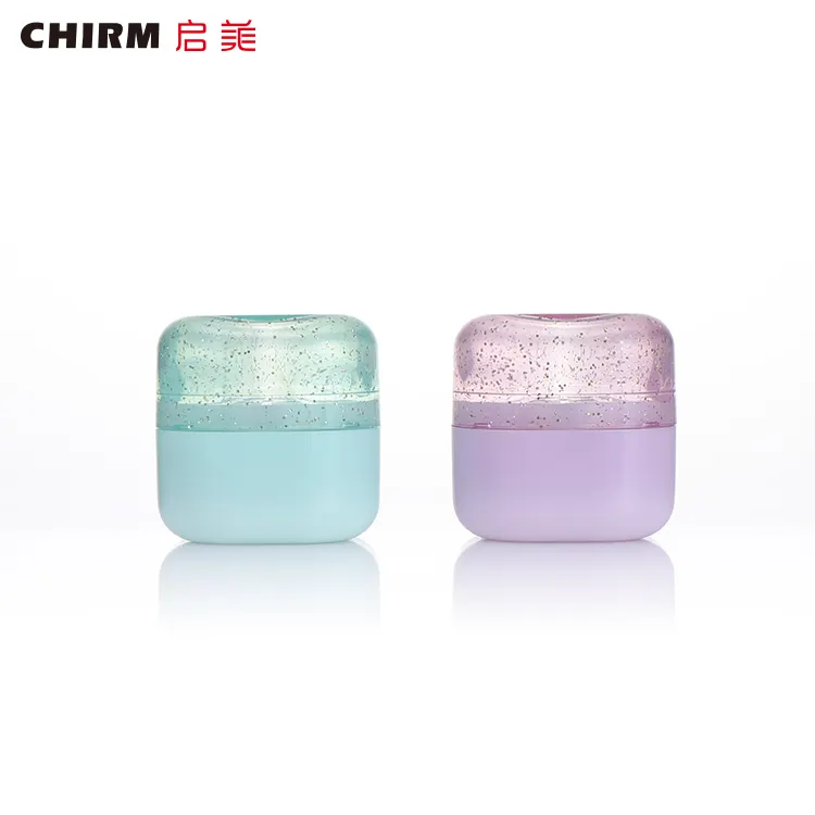 Nhà Máy Thiết Kế Mới Phân Hủy Sinh Học Thêm Lung Linh Bột Nhựa Spinning Lip Balm Container