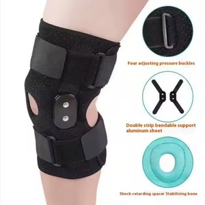 Patella Hinged Knee Braces Orthopedic for Knee Pain With Springs <strong>Compression</strong> Removable Steel <strong>Splint</strong> Support Knee Sleeve - Product Image 6