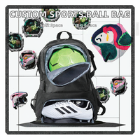 Bolsa Deportiva Antirrobo Personalizada de Moda para Baloncesto, Fútbol, Gran Capacidad, Compartimento Separado para Balón y Zapatos