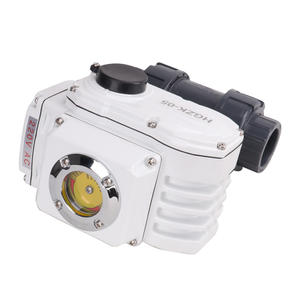 Actionneur électrique intelligent HGZK, type 90 degrés, 12V 24V DC, actionneur rotatif électrique, actionneur de vanne motorisé, AC220V AC380 - Product Image 5