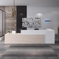 Meuble de réception moderne en bois, très demandé, pour bureau, commerce, hôtel, école, supermarché, hall d'entrée