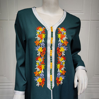 Nouvelle conception personnalisée, robe Abaya tendance pour femmes, vêtements musulmans, vêtements islamiques, tenue turque, vêtements d'Asie du Sud-Est, robe Abaya musulmane