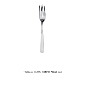 Tenedor de Cena Monaco 18/C de Acero Inoxidable, 2.5 mm de Grosor 010Fotamon25 - Product Image 3