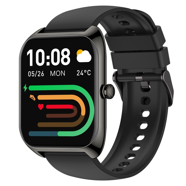Smart Watch 2.02" HD Screen Heart Rate Blood Pressure SpO2 Monitor IP68 Waterproof Bluetooth Call Fitness Tracker Smartwatch
