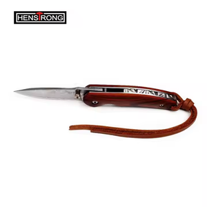 سكين فولاذية قابلة للطي عالية الجودة من الفولاذ المقاوم للصدأ للتخييم والصيد التكتيكي في الهواء الطلق سكين داسكوس - Product Image 6