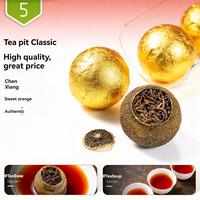 Xiao Qing Gan Premium avec Pu'er mûr, goût doux, sans amertume, arôme frais d'agrumes, vente en gros, thé Pu'er Xioaqinggan