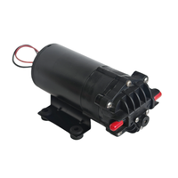 Pompa Booster Reverse Osmosis (RO) Hikins 24VDC 100GPD 0.9LPM Self Priming Elektrik Diafragma Tembaga MINI