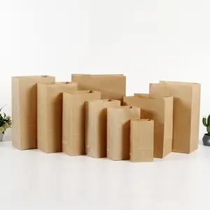 制造商批发定制尺寸的面包三明治纸袋Sos牛皮纸包装袋来自中国来源工厂供应商