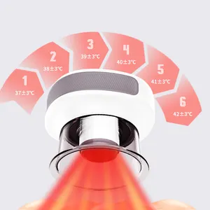 ชุดถ้วยแก้วอัจฉริยะรักษาด้วยแสงสีแดงสิ่งประดิษฐ์ใหม่ชุดถ้วยนวดสำหรับร่างกาย