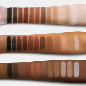 Fabrication OEM personnalisée, palette de fards <span class=keywords><strong>à</strong></span> paupières nude 12 couleurs, imperméable, longue tenue, haute pigmentation, maquillage pour les yeux - Product Image 2