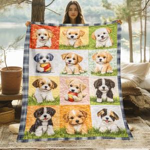 Assorted Print <b>Cat</b> Floral Flannel Blanket Throw Blanket Nap Blanket Reversible Cozy Warm for Travel Camping Custom Print - Product Image 4