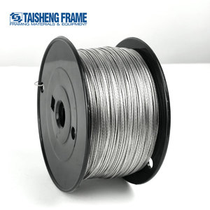 TS-F02 tráng nhựa thép không gỉ hình ảnh Dây rope 3 # hình ảnh treo dây khung móc áo - Product Image 2