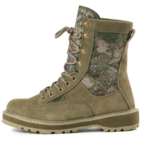Bottes de combat pour hommes, antidérapantes, respirantes, avec semelle intermédiaire en EVA, en caoutchouc léger, marron, chaussures tactiques de randonnée, été-hiver 2026